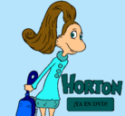 Dibujo Horton - Sally O'Maley pintado por jazmille