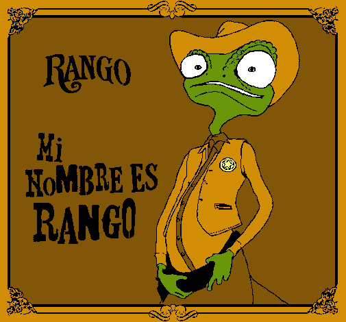 Dibujo Rango pintado por DAFX