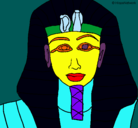 Dibujo Tutankamon pintado por davi22