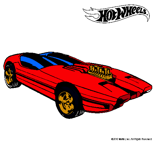 Dibujo Hot Wheels 2 pintado por marcosnemo