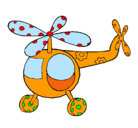 Dibujo Helicóptero adornado pintado por brian