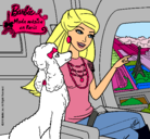 Dibujo Barbie llega a París pintado por wawis11