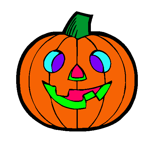 Dibujo Calabaza IV pintado por Lukitass