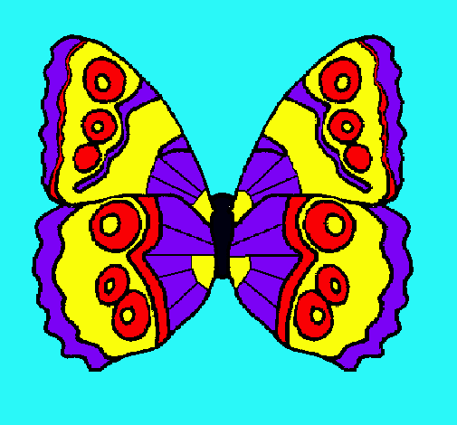 Dibujo Mariposa pintado por adrivera