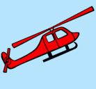 Dibujo Helicóptero de juguete pintado por amalia
