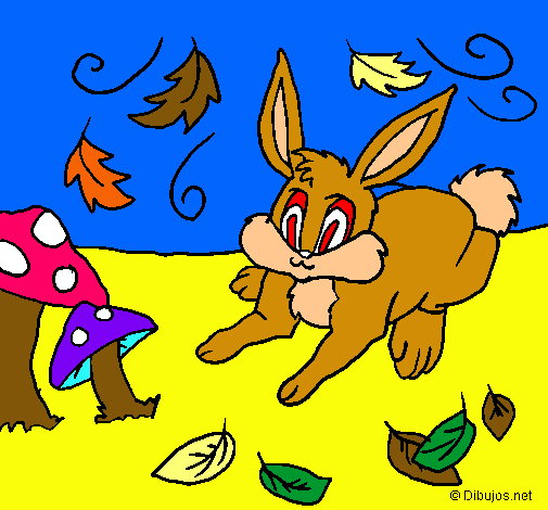 Dibujo Conejo pintado por juliavimercatti