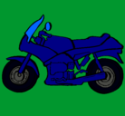 Dibujo Motocicleta pintado por federico