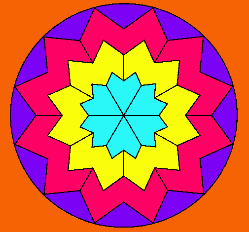 Dibujo Mandala 29 pintado por dey_10