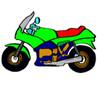 Dibujo Motocicleta pintado por jgyiyhohy