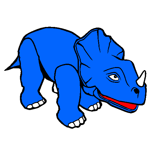 Dibujo Triceratops II pintado por DAFX