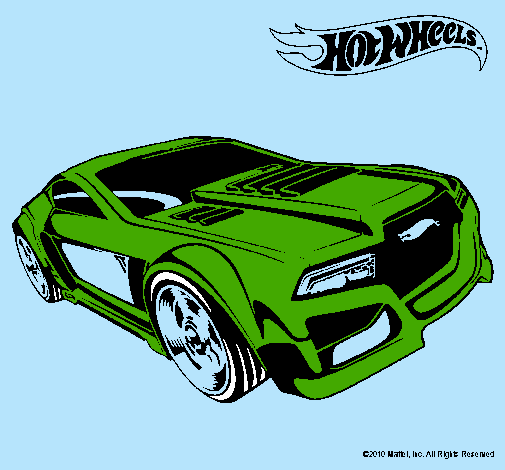 Dibujo Hot Wheels 5 pintado por huguito1