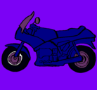 Dibujo Motocicleta pintado por mariaferdand