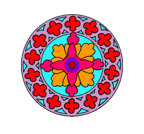 Dibujo Mandala 21 pintado por fernanda56