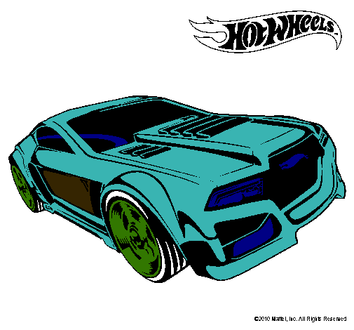 Dibujo Hot Wheels 5 pintado por huguito1