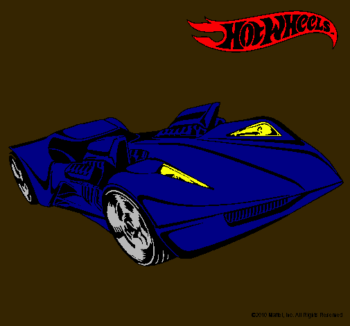 Dibujo Hot Wheels 4 pintado por federico