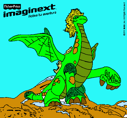 Dibujo Imaginext 9 pintado por GUILLERMOGZ