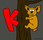 Dibujo Koala pintado por lauragarcia