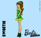 Dibujo Barbie Fashionista 6 pintado por jazmille