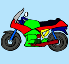 Dibujo Motocicleta pintado por efsfs