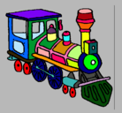 Dibujo Tren pintado por magt0269