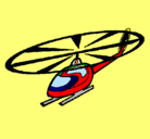 Dibujo Helicóptero pintado por elity