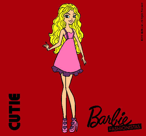 Dibujo Barbie Fashionista 3 pintado por Blooma