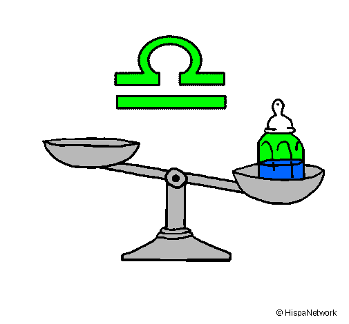 Dibujo Libra pintado por gabiel525
