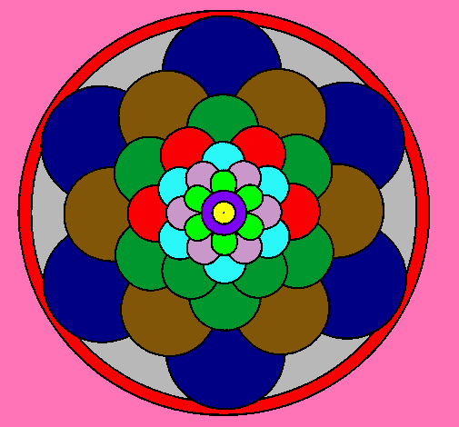 Dibujo Mandala 22 pintado por Pantaraya