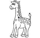 Dibujo Jirafa pintado por girafapb