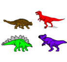 Dibujo Dinosaurios de tierra pintado por TUNIG
