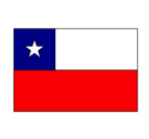 Dibujo Chile pintado por bandera
