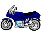 Dibujo Motocicleta pintado por eloy