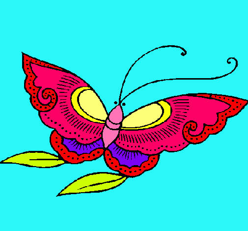 Dibujo Mariposa pintado por amgvlinda