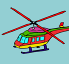 Dibujo Helicóptero  pintado por raulgochi