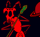 Dibujo Hormiga alienigena pintado por MARSISO