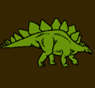 Dibujo Stegosaurus pintado por ndhsejfrw