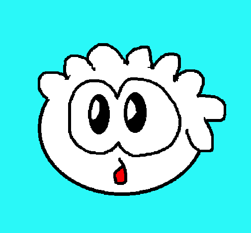 Dibujo Puffle 2 pintado por poqoiiona