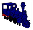 Dibujo Tren pintado por KYRIOS 