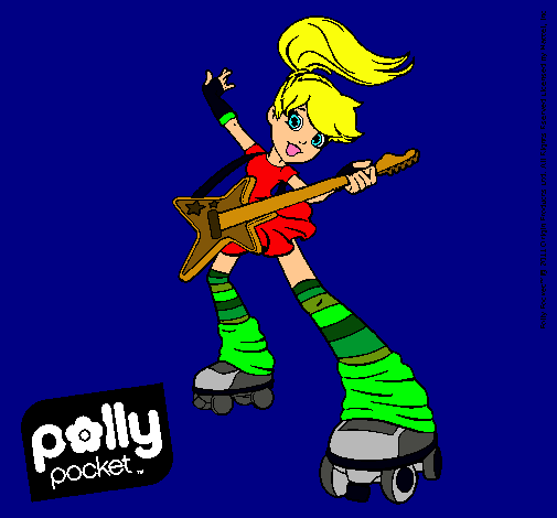 Dibujo Polly Pocket 16 pintado por BORRUYET