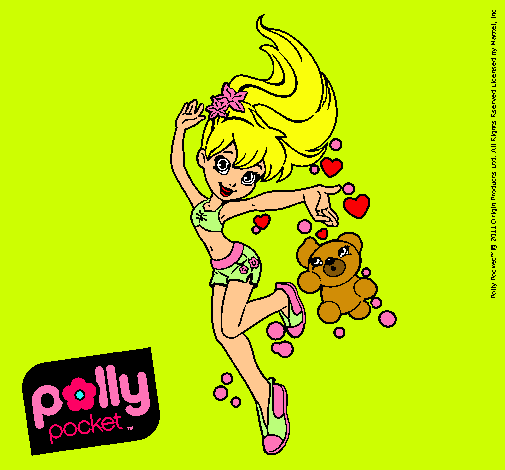 Dibujo Polly Pocket 14 pintado por Anto265