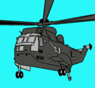 Dibujo Helicóptero al rescate pintado por estiben