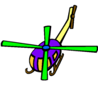 Dibujo Helicóptero V pintado por jesusdaniel