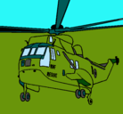 Dibujo Helicóptero al rescate pintado por ponpi