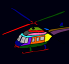 Dibujo Helicóptero  pintado por MARCUS