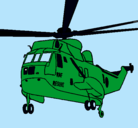 Dibujo Helicóptero al rescate pintado por marcus