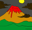 Dibujo Monte Fuji pintado por roc1