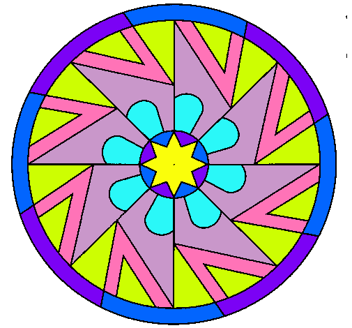 Dibujo Mandala 25 pintado por Thebes