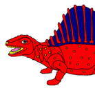 Dibujo Dinosaurio pintado por KYRIOS 