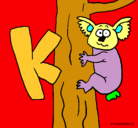 Dibujo Koala pintado por EDURNE
