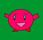 Dibujo Kirby 3 pintado por 1011p5el08h